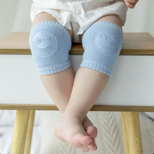 Genouillères smiley BabyKnee – antidérapantes pour bébé