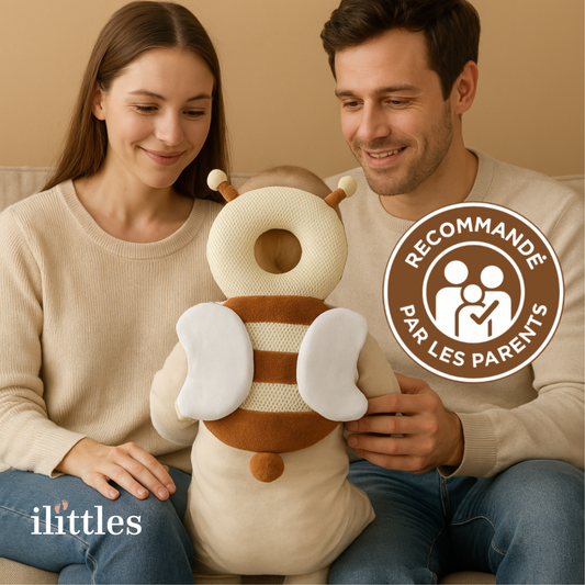 protection dos et tete de bébé